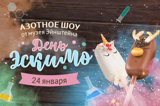 Детский мастер-класс с эскимо и азотным шоу